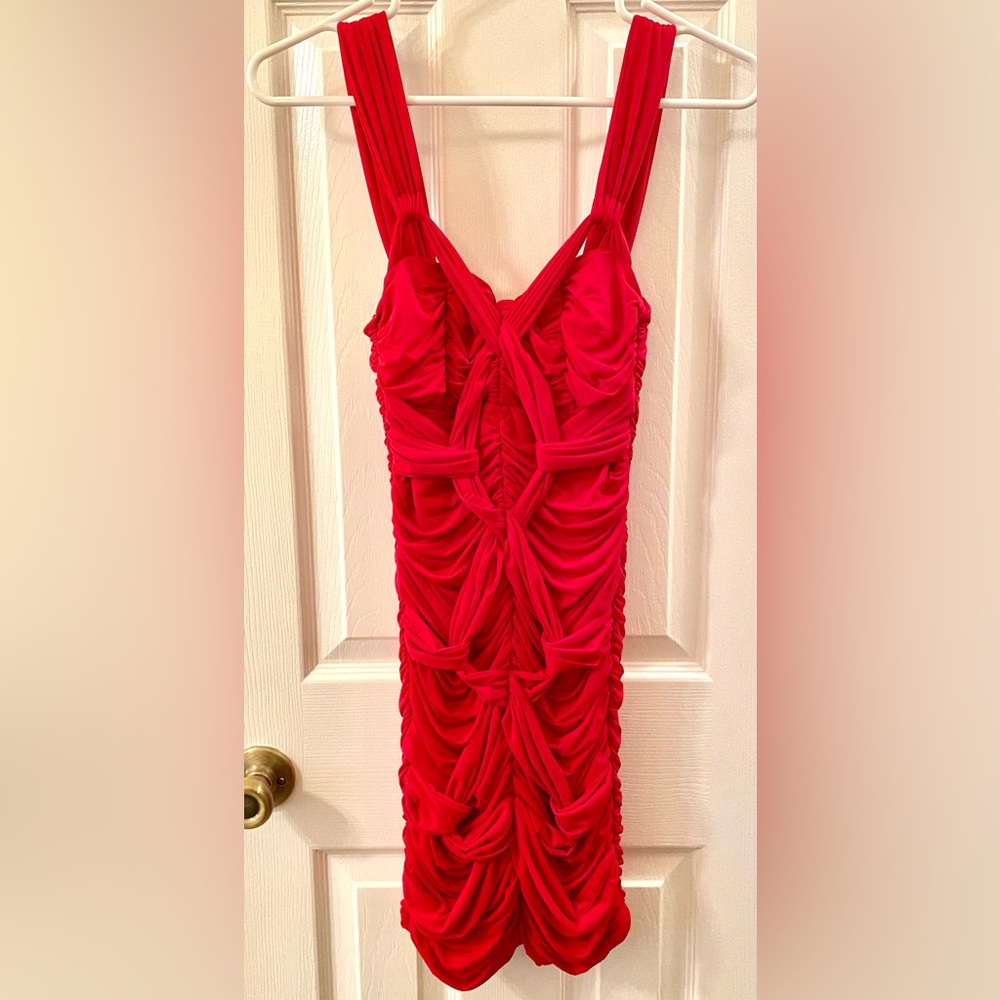 Bebe Red Dress